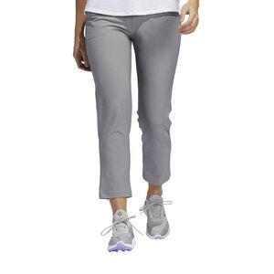 Adidas Golf Ankle Pants XL Gray Sustainable Stretch Performance NWT Athleisure